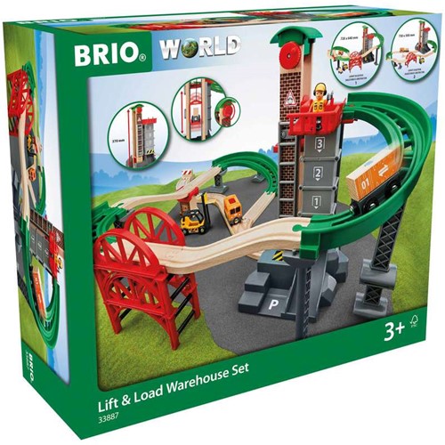 BRIO Großes Lagerhaus-Set mit Aufzug