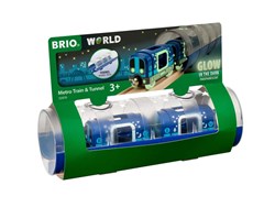 Brio Metro Spielzeugzug mit Tunnel - Glow in the dark - 33970
