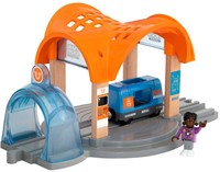 BRIO Smart Tech Sound Bahnhof mit Action Tunnel-2