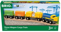 BRIO Güterzug mit drei Waggons