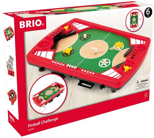 Brio Flipper Pinball Challenge Holzspiel für Kinder
