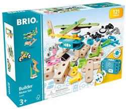 Brio Builder Motor-Konstruktionsset - 120-teiliges Bauspielzeug