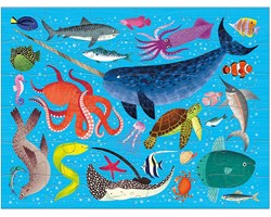 Mudpuppy Puzzle Ozean Leben - lehrreiches Kinderpuzzle - 36 Teile