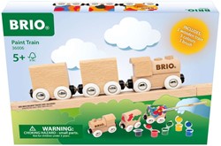 Brio Holzzug - kreative Spielzeugeisenbahn zum Selbstbemalen