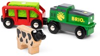 Brio Farm Batterie-Zug - Spielzeugzug für Bauernhofspaß-3