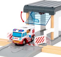 Brio Rescue Team Zugset - Holzeisenbahn - Rettungsfahrzeuge-3