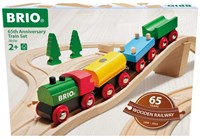 Brio Holzeisenbahnset - 65. Jubiläumsausgabe - klassisches Spielzeug