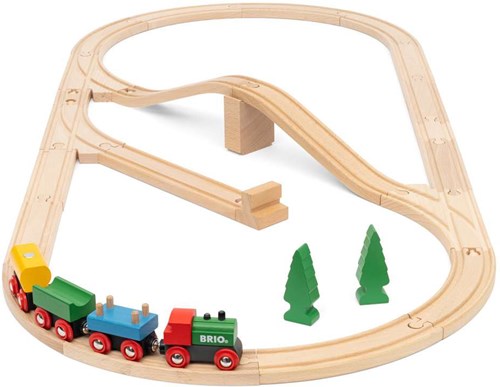 Brio Holzeisenbahnset - 65. Jubiläumsausgabe - klassisches Spielzeug-2