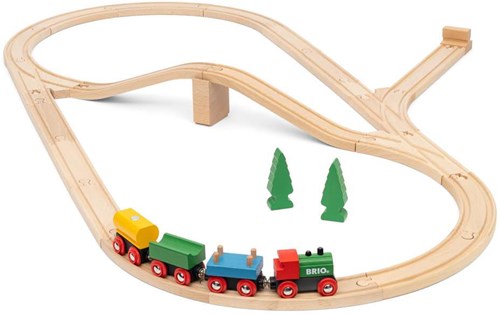 Brio Holzeisenbahnset - 65. Jubiläumsausgabe - klassisches Spielzeug-3