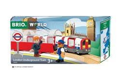 Brio Zug Spielzeug London Underground Bahn - farbenfroh und ikonisch