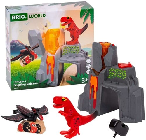 Brio Dinosaur Erupting Volcano-2