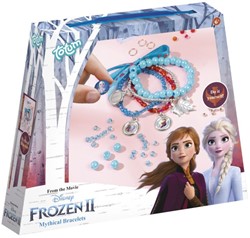 Totum Disney Frozen Armband Bastelset - Schmuckset mit Anna, Elsa und Olaf Perlen
