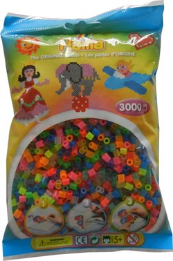 Hama Bügelperlen - 3000 Stück - Kreatives Spielzeugset Multicolor