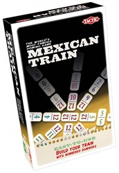 Tactic Mexican Train Reisespiel - Dominospiel für unterwegs