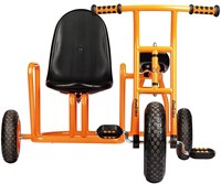 Top Trike Dreirad Seitenwagen gelb verstellbar Kinderfahrzeug-3