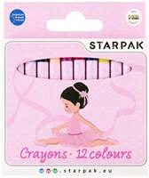 Lobbes Wachsmalstifte Ballerina 12 Farben Kinder Zeichnen Kreativ