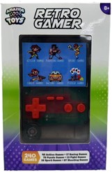 Amazing Cool Arcade-Spielkonsole Farbdisplay 7 cm durchsichtig schwarz