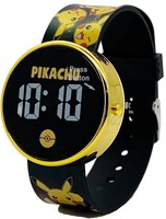 Accutime Pokemon Kinderuhr LED rund - cooles digitales Armbanduhr