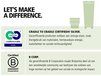 Brabantia Abfalleimer Sort & Go 12L fir grün - Küchenmülleimer Recycling-3