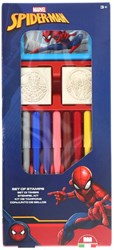 Kleuren stempel set Spiderman 13-delig