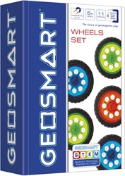 GeoSmart magnetisches Bauset Wheel Set mit Rädern und Motor