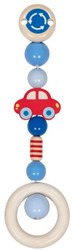 Goki Holzclip Auto - buntes Babyspielzeug Clip
