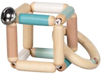 Goki Greifling - Holz Würfel Babyspielzeug mehrfarbig