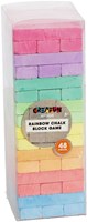 KiddyGo Straßenkreide Stapelspiel Outdoor-Spielzeug 48-teilig 8 Farben