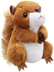 The Puppet Company Fingerpuppe Eichhörnchen - Tier Handspielzeug Kinder