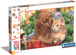 Clementoni Puzzle 104 Maxi Noli - bunte Kinderpuzzle