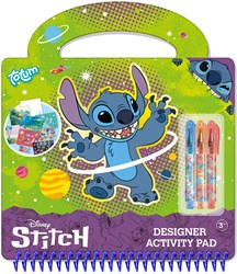 Totum Stitch Aktivitätenbuch - kreatives Mal- und Stickervergnügen