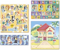 Totum Bluey Sticker-Set - kreative Aufkleber mit Spielhintergrund-2