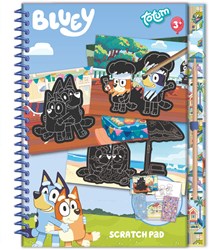 Totum Bluey scratchboek