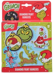 Bambolino Toys Diamond Painting Bastelset The Grinch 5 Anhänger Weihnachten