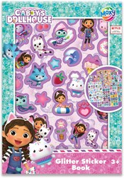 Gabby's Dollhouse a5 glitter stickerset 8 stuks