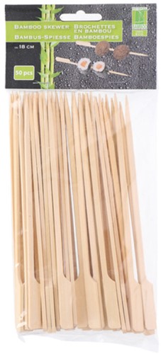 Sateprikkers bamboe 18cm 50pcs