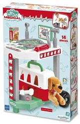 Ecoiffier Tierklinik Spielset 14-teilig Tierarzt Spielzeug