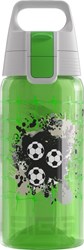 SIGG Trinkflasche Fußball Viva Kids 0,5l - grüne Kinderflasche BPA-frei