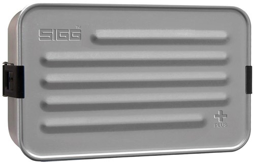 SIGG Lunchbox Metall Brotdose Aluminium - L - leicht und robust