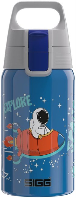 SIGG Trinkflasche Space 0,5l blau - kinderfreundlich und BPA-frei