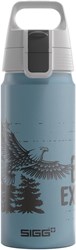 SIGG Trinkflasche Brave Eagle Aluminium 0,5l für Kinder Blau