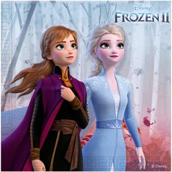 Folat Disney Frozen 2 Servietten - Papiertischdeko - 20 Stück