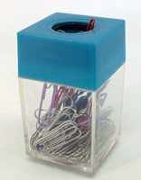Büroklammerhalter aus Kunststoff in der Farbe Mint