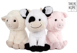 Take Me Home boerderij dier pluche 30cm