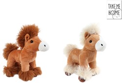 Take Me Home Plüsch Pferd Kuscheltier stehend 20cm Spielzeug