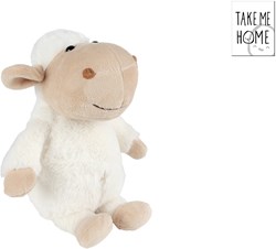 Take Me Home Schaap Zittend Pluche Knuffel - 22cm