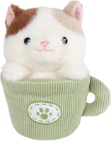 Take Me Home Plüsch Katze Kuscheltier Tasse 18cm Spielzeug Geschenk-3