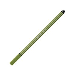 Stabilo Filzstift Pen 68 moosgrün - Kreativer Marker zum Zeichnen