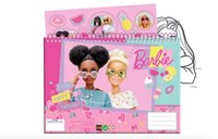 Barbie Malblock mit Stickern - 40 Blatt kreatives Spielzeug-2