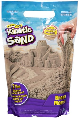  Kinetic Sand Colour Bag Brown 907gr 